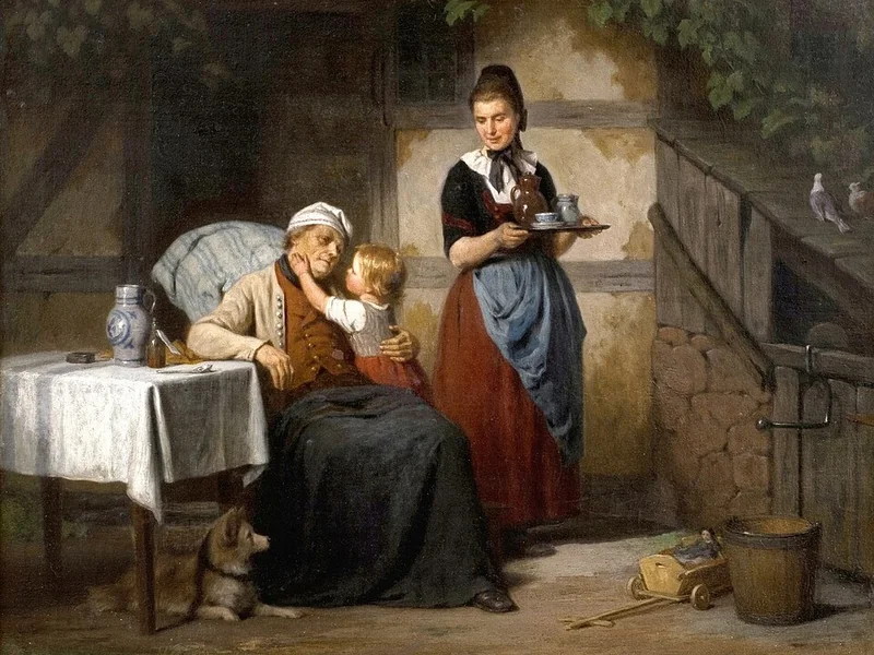 1820-Gottlieb Emil Schuback - L'incoraggiamento
